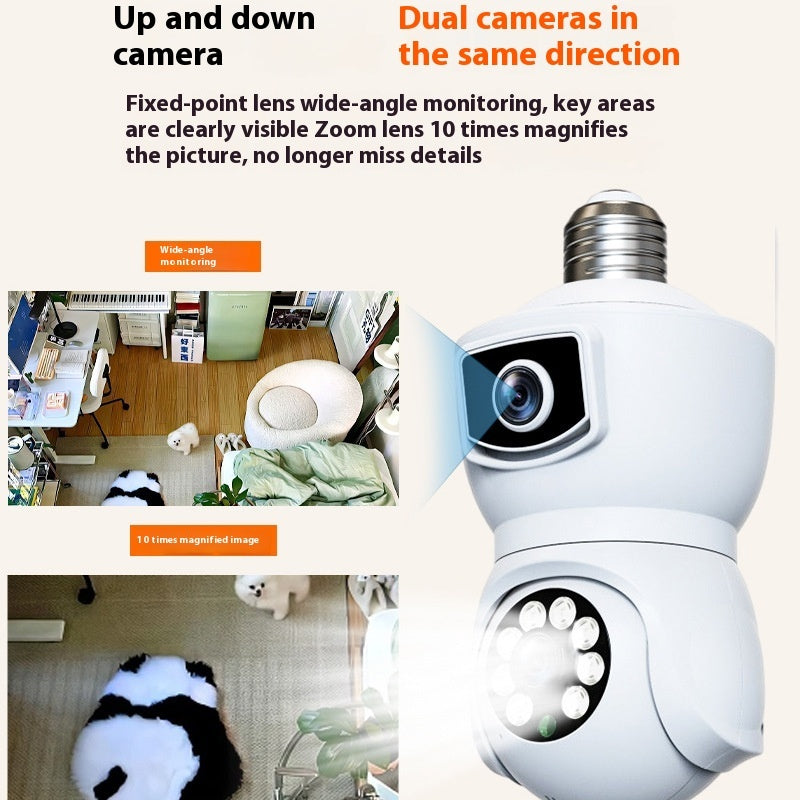 Lamp Head Type Surveillance Mobile Phone Remote Camera
