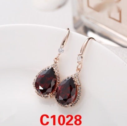 Women's Fashion All-matching Water Drop Earrings