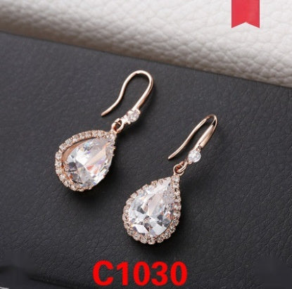 Women's Fashion All-matching Water Drop Earrings
