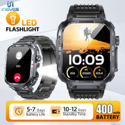 INEYES S320B Smartwatch with Sport Modes & LED Light