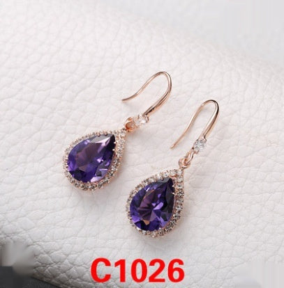 Women's Fashion All-matching Water Drop Earrings