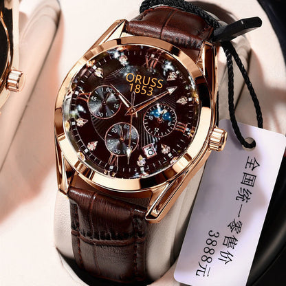 Automatic Movement Watch Waterproof Luminous