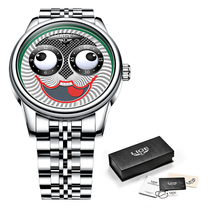 Men's mechanical watch clown watch
