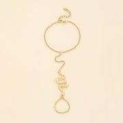 Golden Snake Double Bracelet Bohemian Summer