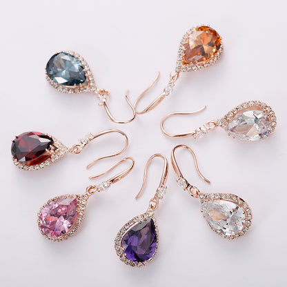 Women's Fashion All-matching Water Drop Earrings