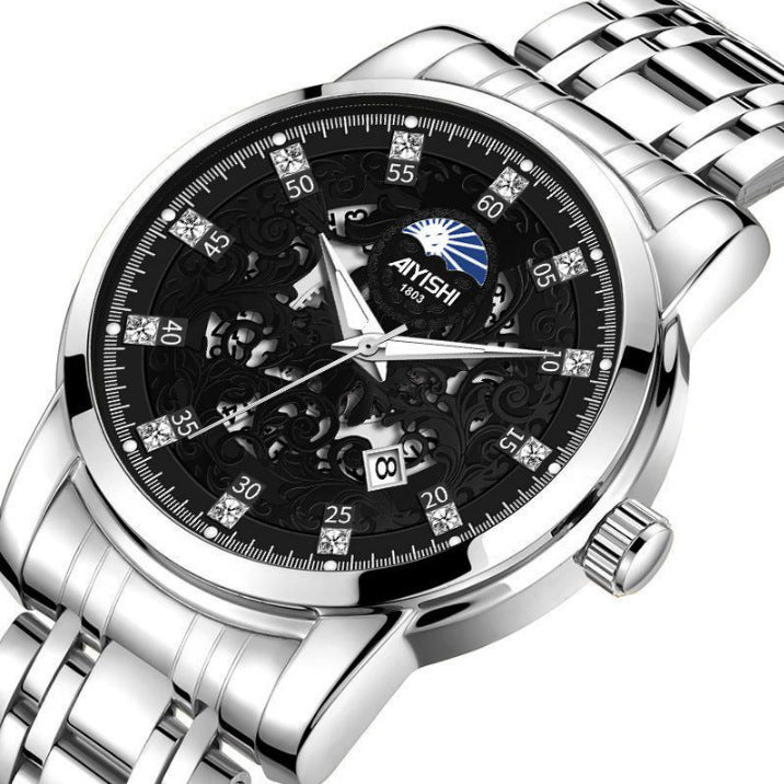 Waterproof Fashion Automatic Non-mechanical Watch