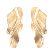 Geometric Ear Studs New Trendy Women's Irregular Metal Sequins Earrings