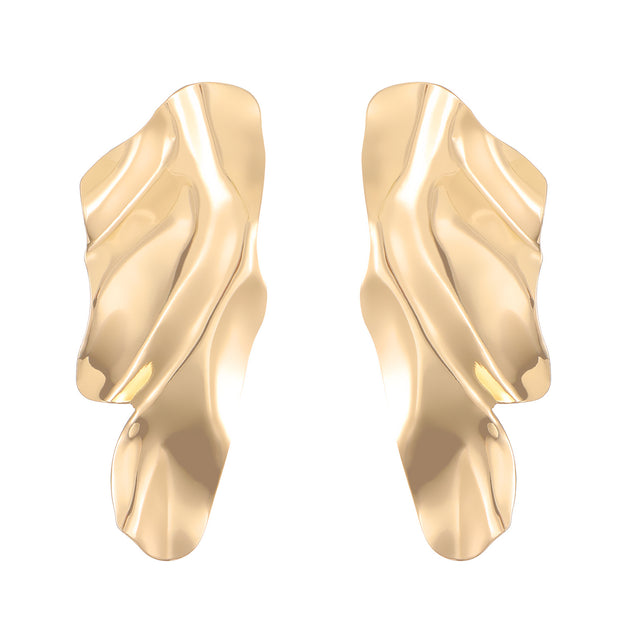 Geometric Ear Studs New Trendy Women's Irregular Metal Sequins Earrings