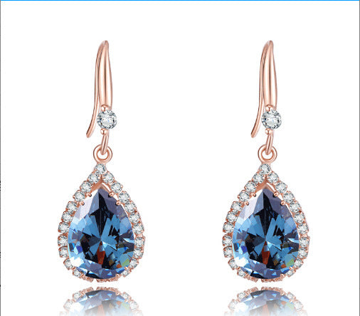Women's Fashion All-matching Water Drop Earrings