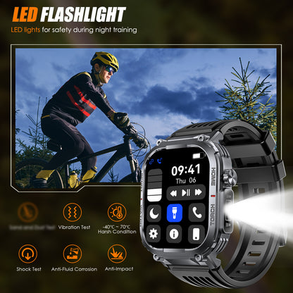 INEYES S320B Smartwatch with Sport Modes & LED Light