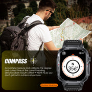 INEYES S320B Smartwatch with Sport Modes & LED Light
