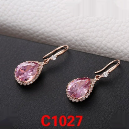 Women's Fashion All-matching Water Drop Earrings